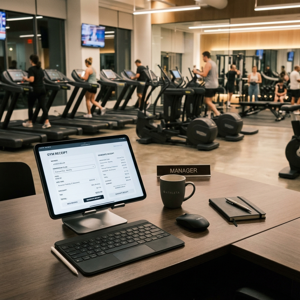 Gym Bill Generator: Issue Professional Membership Receipts