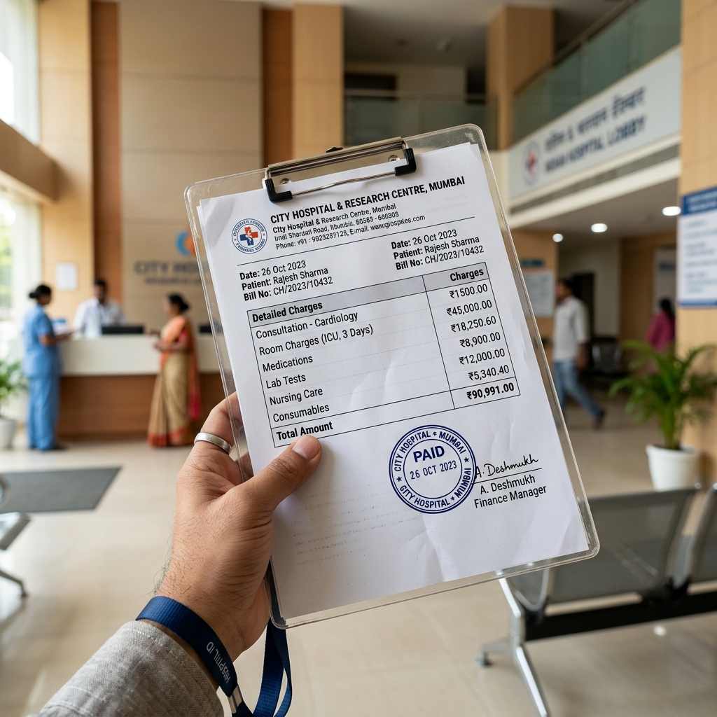 Medical Bill Format for Insurance Claims
