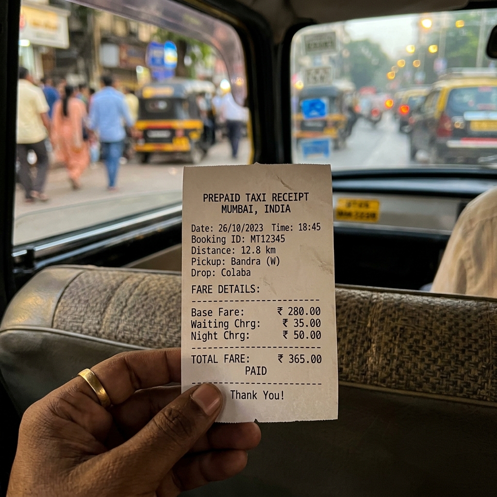 How to Generate a Taxi or Cab Bill for Travel Reimbursement