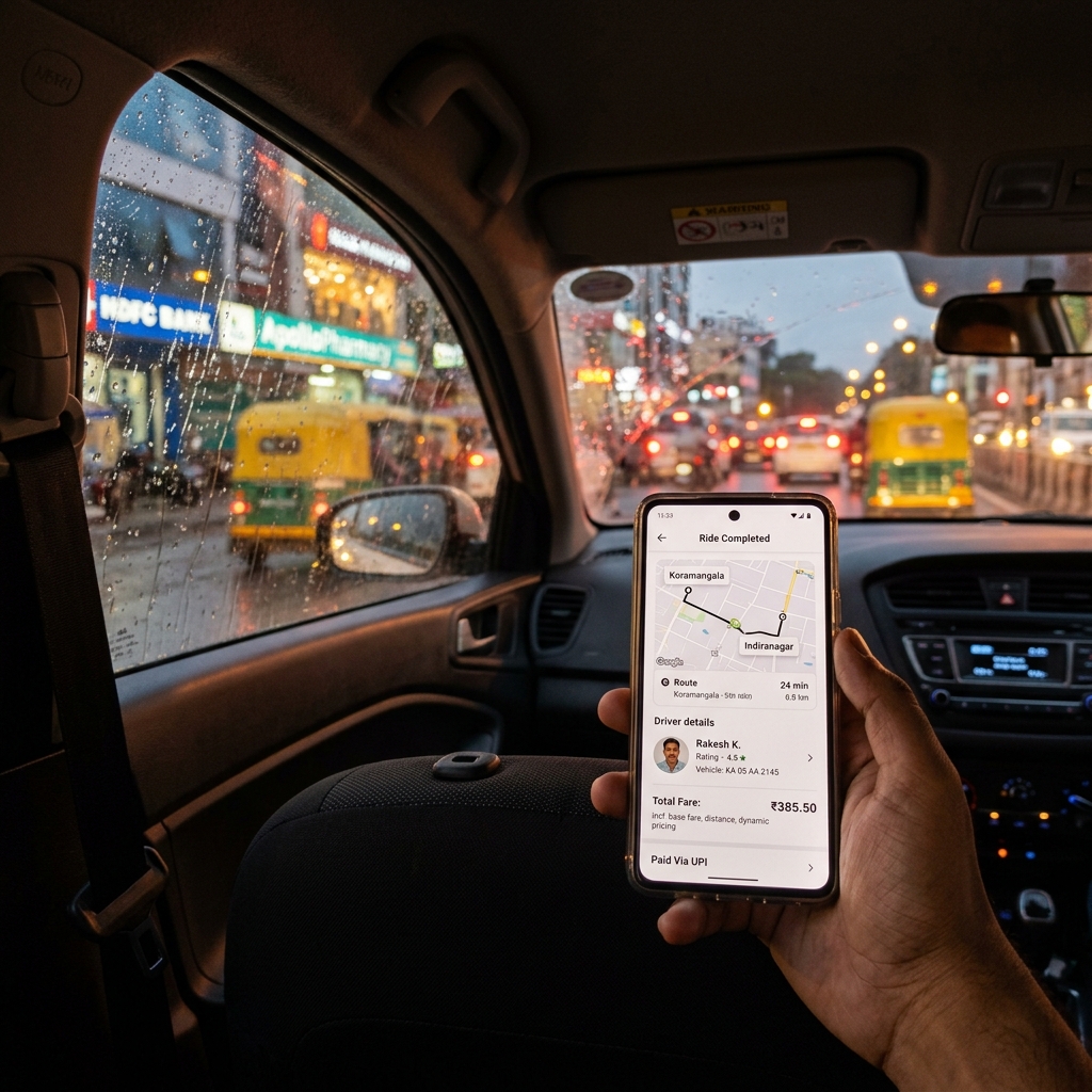 Uber/Ola Bill for Reimbursement: When App Receipts Aren't Enough